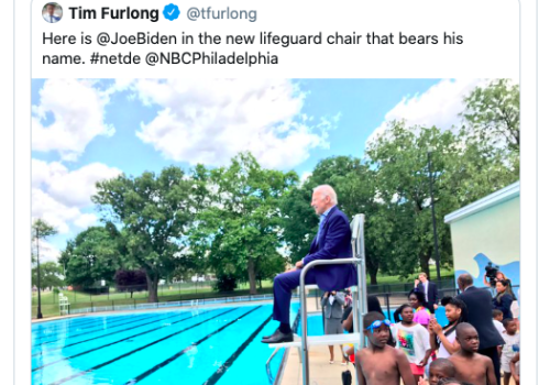 Joe Biden Prevent Drowning as a Lifeguard